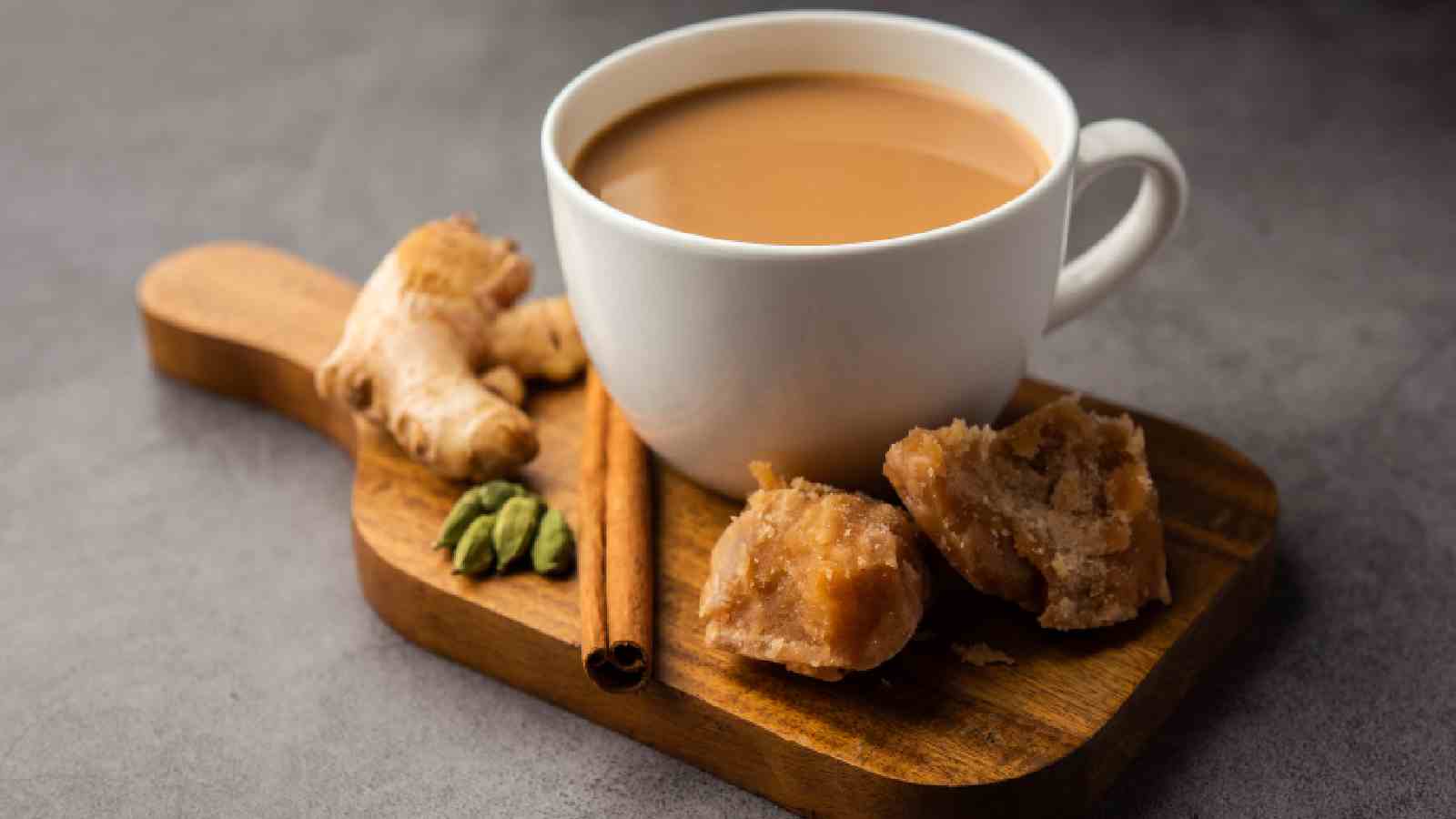 Jaggery tea for weight loss: Try this recipe to shed